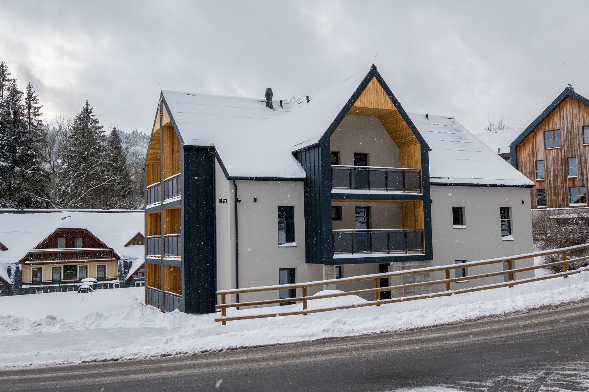 Apartmany Jarmilka S Privatnim Wellness Bedřichov 외부 사진