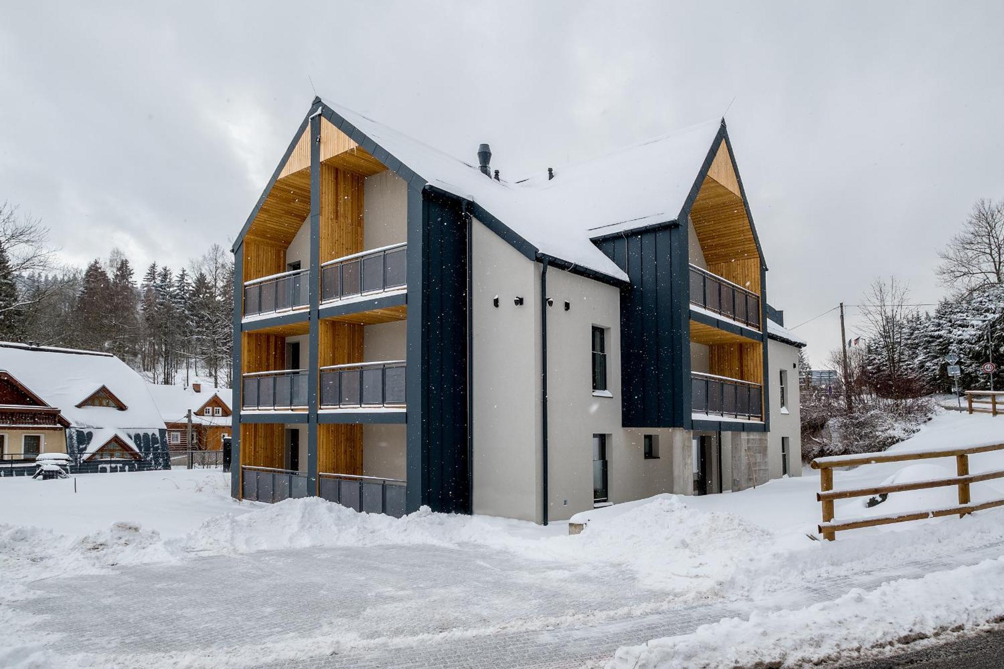 Apartmany Jarmilka S Privatnim Wellness Bedřichov 외부 사진